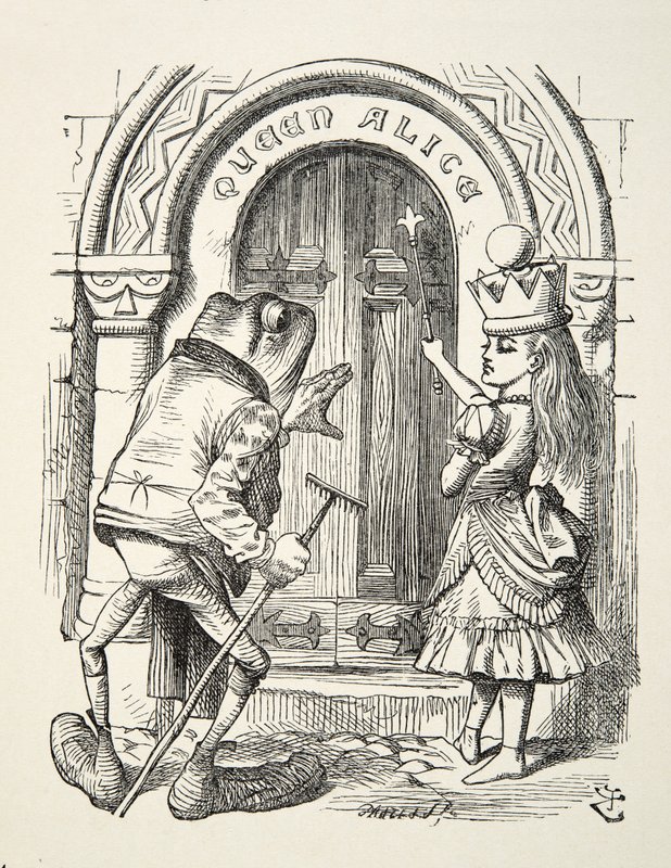 John Tenniel - Queen Alice and